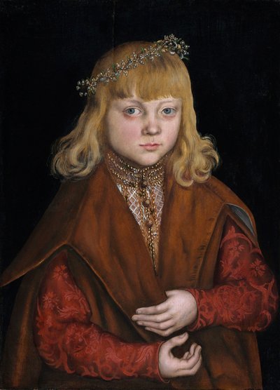 Saský princ od Lucas Cranach the Elder