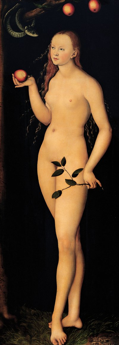 Eva, 1528. od Lucas Cranach the Elder