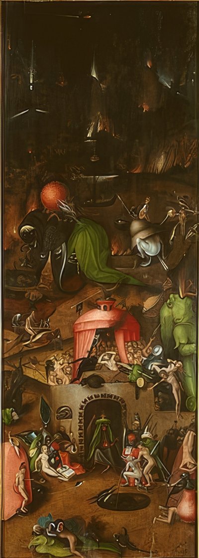 Křídlový oltář s Posledním soudem. Kolem roku 1524 od Lucas Cranach the Elder