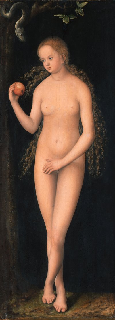 Německy: Eva Eve od Lucas Cranach the Elder