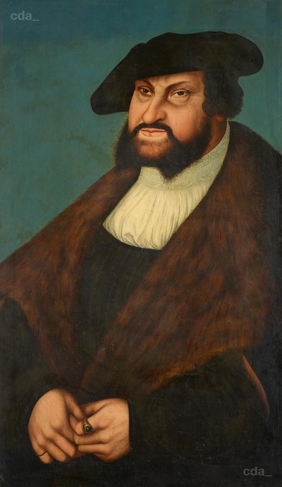 Johann Vytrvalý od Lucas Cranach the Elder