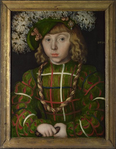 John Frederick I., saský kurfiřt 1503-1554, 1509 od Lucas Cranach the Elder
