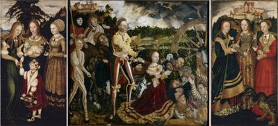 Čistá malta od Lucas Cranach the Elder