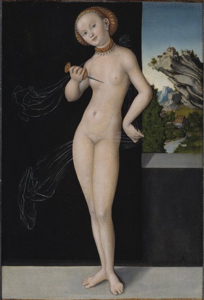 Lucretia od Lucas Cranach the Elder