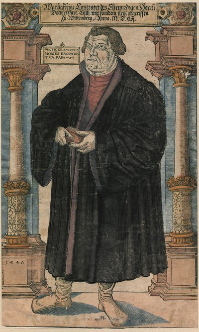 Luther 1546 od Lucas Cranach the Elder