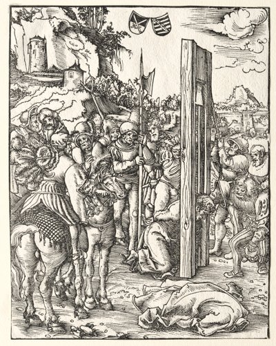 Umučení svatého Matyáše. od Lucas Cranach the Elder