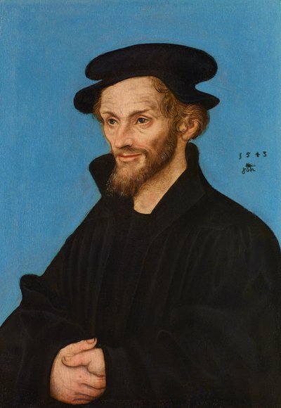 Portrét Philippa Melanchtona od Lucas Cranach the Elder