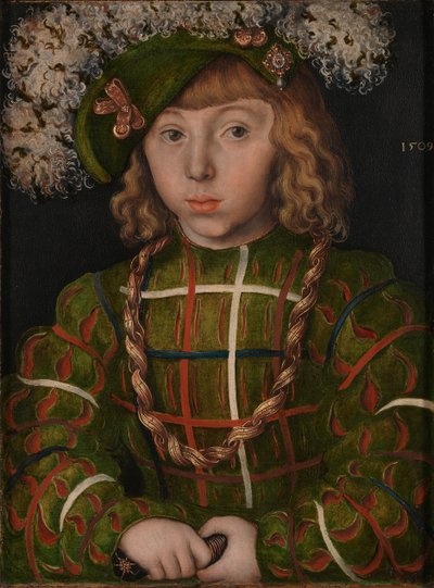 Portrét Jana Fridricha I., Velkomyslného od Lucas Cranach the Elder