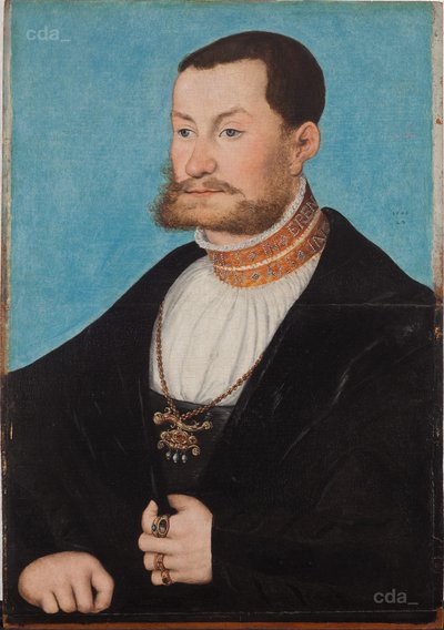 Portrét prince Joachima od Lucas Cranach the Elder