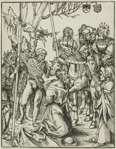 Svatý Jakub Větší, z knihy Umučení apoštolů od Lucas Cranach the Elder