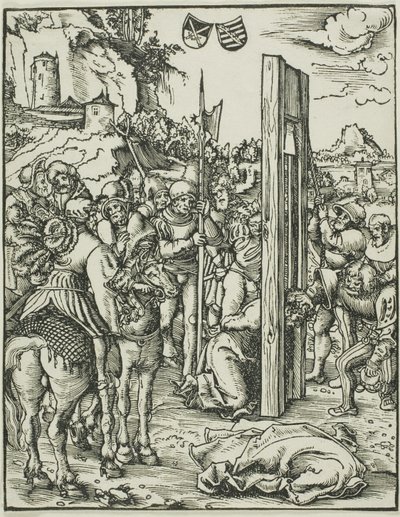 Svatý Matěj, z knihy Umučení apoštolů od Lucas Cranach the Elder