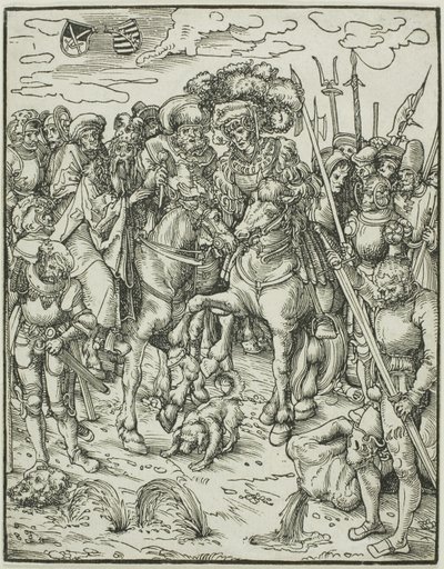 Svatý Pavel, z knihy Umučení apoštolů od Lucas Cranach the Elder