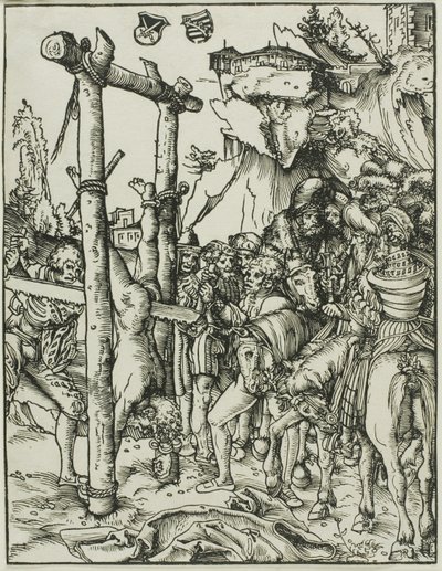 Svatý Šimon, z knihy Umučení apoštolů od Lucas Cranach the Elder