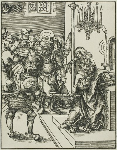 Svatý Tomáš, z knihy Umučení apoštolů od Lucas Cranach the Elder