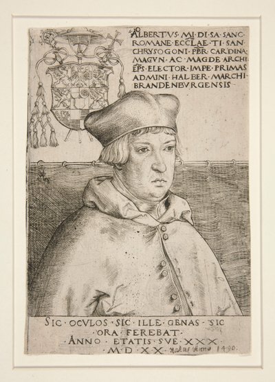 Kardinál Albrecht Braniborský od Lucas Cranach the Elder