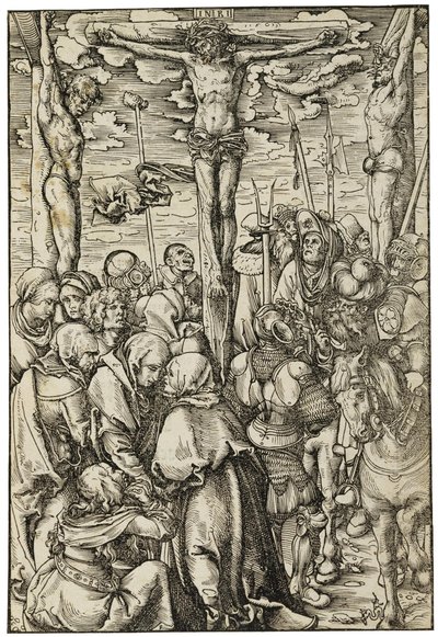 Ukřižování od Lucas Cranach the Elder