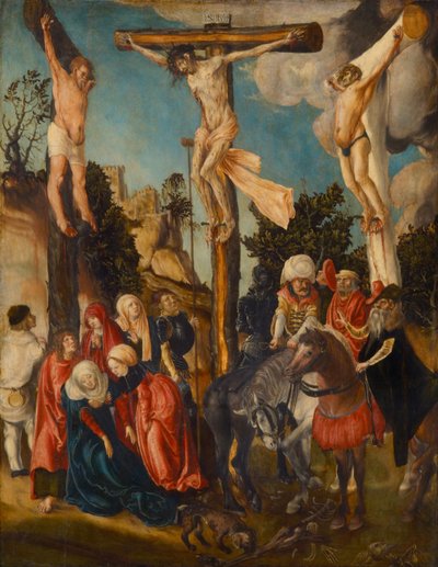 Ukřižování, 1501 od Lucas Cranach the Elder