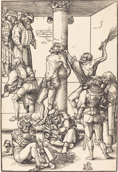 Bičování od Lucas Cranach the Elder