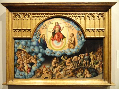 Poslední soud od Lucas Cranach the Elder