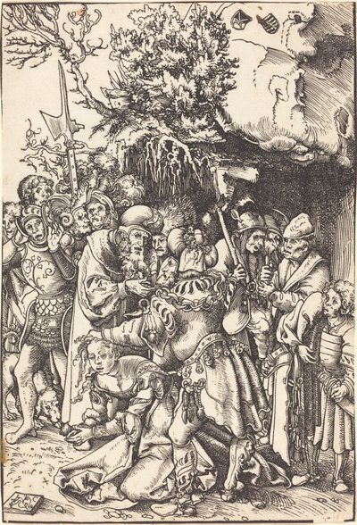 Umučení svaté Barbory od Lucas Cranach the Elder