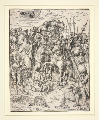 Umučení svatého Matouše od Lucas Cranach the Elder