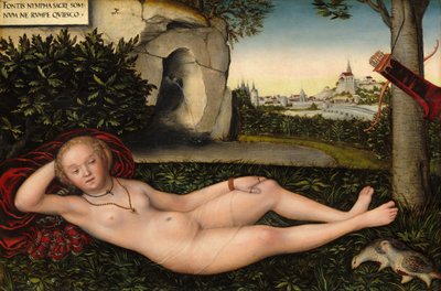 Nymfa jara od Lucas Cranach the Elder