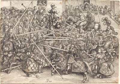 Třetí turnaj od Lucas Cranach the Elder