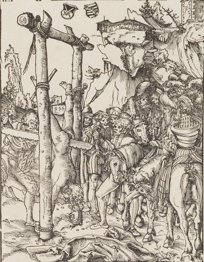 Řezání na svatého Šimona Zelotese od Lucas Cranach the Elder