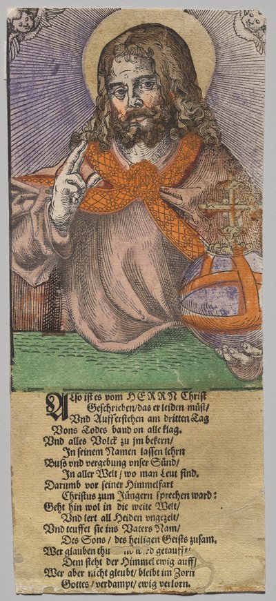 Kristus od Krista, apoštolů a svatého Pavla od Lucas Cranach the Elder, After