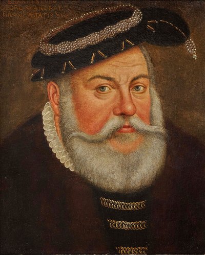 Jiří Pobožný, markrabě Braniborsko-Ansbach 1484-1543. od Lucas Cranach the Younger