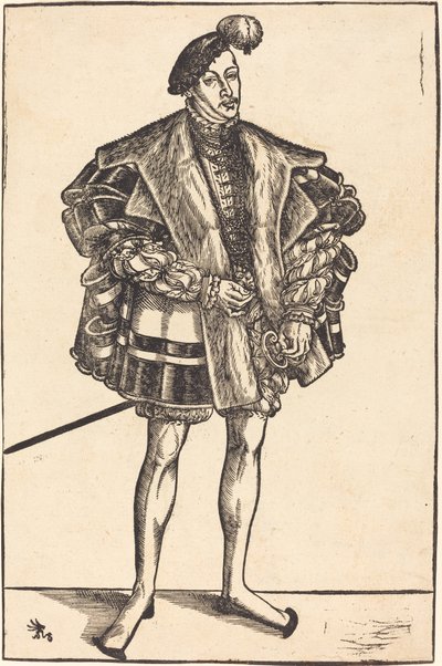John William, vévoda Saxe-Coburg od Lucas Cranach the Younger