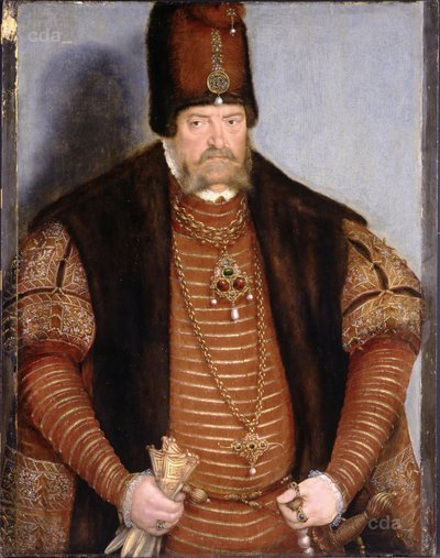Portrét braniborského kurfiřta Joachima II. od Lucas Cranach the Younger