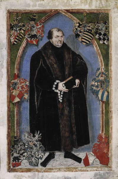 Portrét Jiřího III., prince z Anhalt-Dessau 1507-1553, 1553 od Lucas Cranach the Younger
