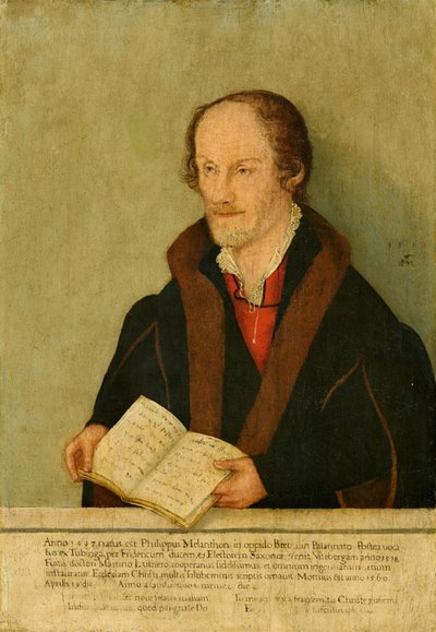 Portrét Philippa Melanchtona od Lucas Cranach the Younger