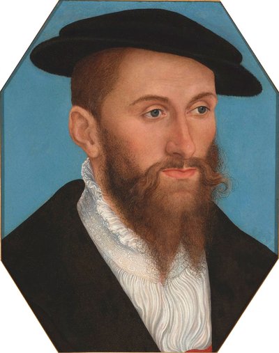 Portrét muže od Lucas Cranach the Younger