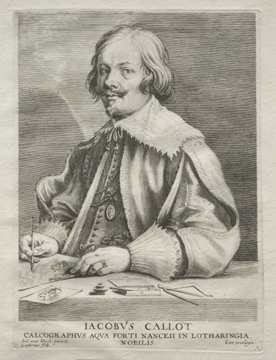Jacques Callot. od Lucas Emil Vorsterman