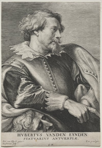 Portrét Huberta van den Eydena od Lucas Emil Vorsterman