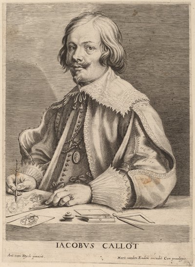 Jacques Callot od Lucas Emil Vorsterman after Sir Anthony van Dyck