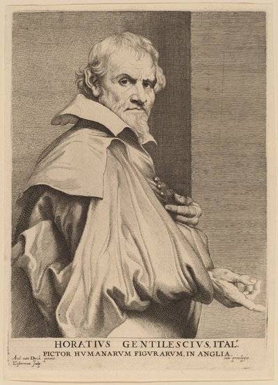 Orazio Gentileschi od Lucas Emil Vorsterman after Sir Anthony van Dyck