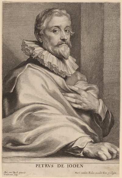Pieter de Jode starší od Lucas Emil Vorsterman after Sir Anthony van Dyck
