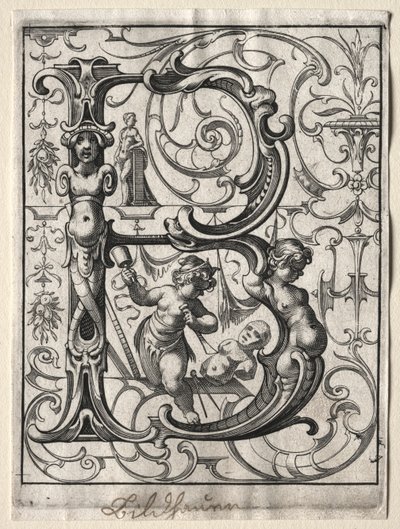 Nová brožurka ABC: B, 1627. od Lucas Kilian