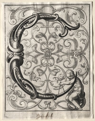 Nová brožurka ABC: C, 1627. od Lucas Kilian