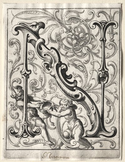 Nová brožurka ABC: N, 1627. od Lucas Kilian