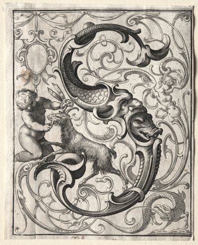 Nová brožurka ABC: S, 1627. od Lucas Kilian