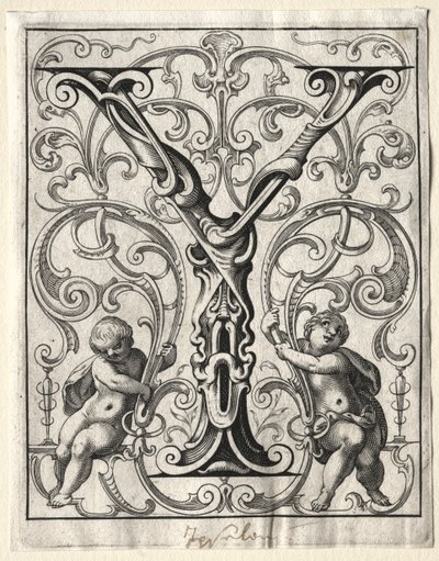 Nová brožurka ABC: Y, 1627. od Lucas Kilian