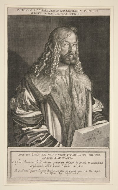 Portrét Albrechta Durera od Lucas Kilian