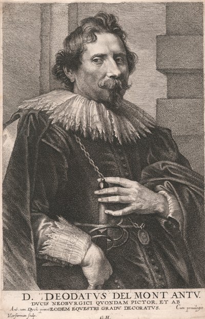 D. Deodatus Del Mont Antu. od Lucas Vorsterman