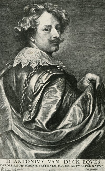 Portrét Vandyck, 1906. od Lucas Vorsterman