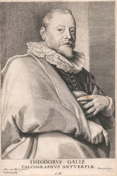 Theodore Galle, rytec z Antverp od Lucas Vorsterman