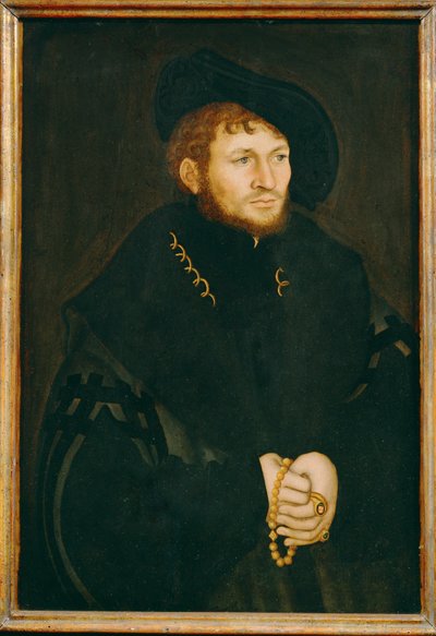 Caspar von Koeckeritz, Sasko ... od Lucas the Elder Cranach